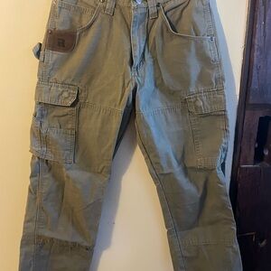 Men's Olive Cargo Pants